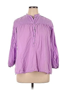 Tomas Maier x Uniqlo Long Sleeve Blouse (view 1)