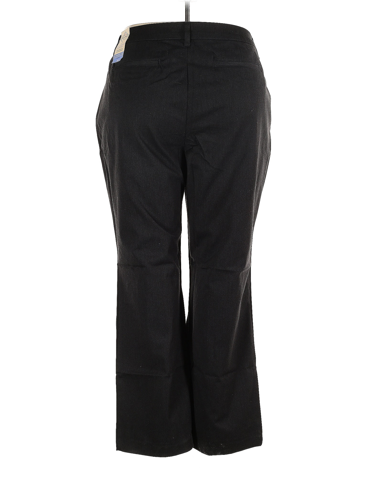 St. John's Bay Black Casual Pants Size 26 (Plus) - 64% off