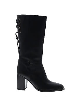 Coach Block Heel Lace Up Boots (view 1)