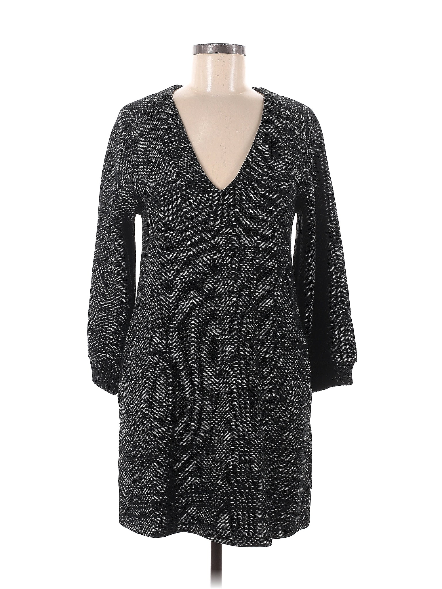 Lucky Brand Marled Gray Casual Dress Size XS - 68% off