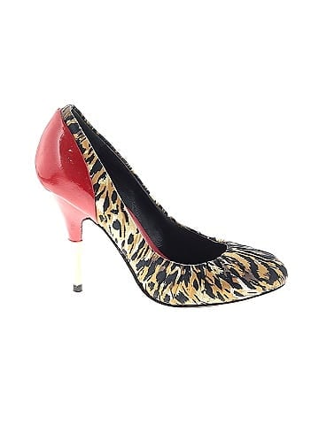 Betsey johnson cheap leopard pumps