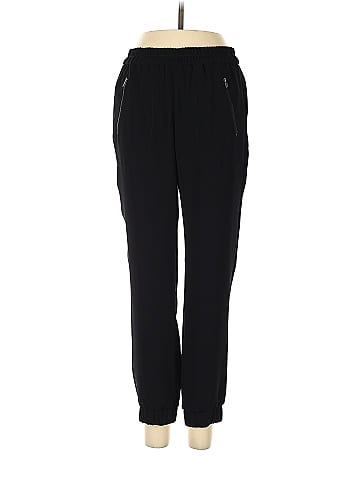 J.Crew 100 Polyester Black Sweatpants Size 0 70 off ThredUp