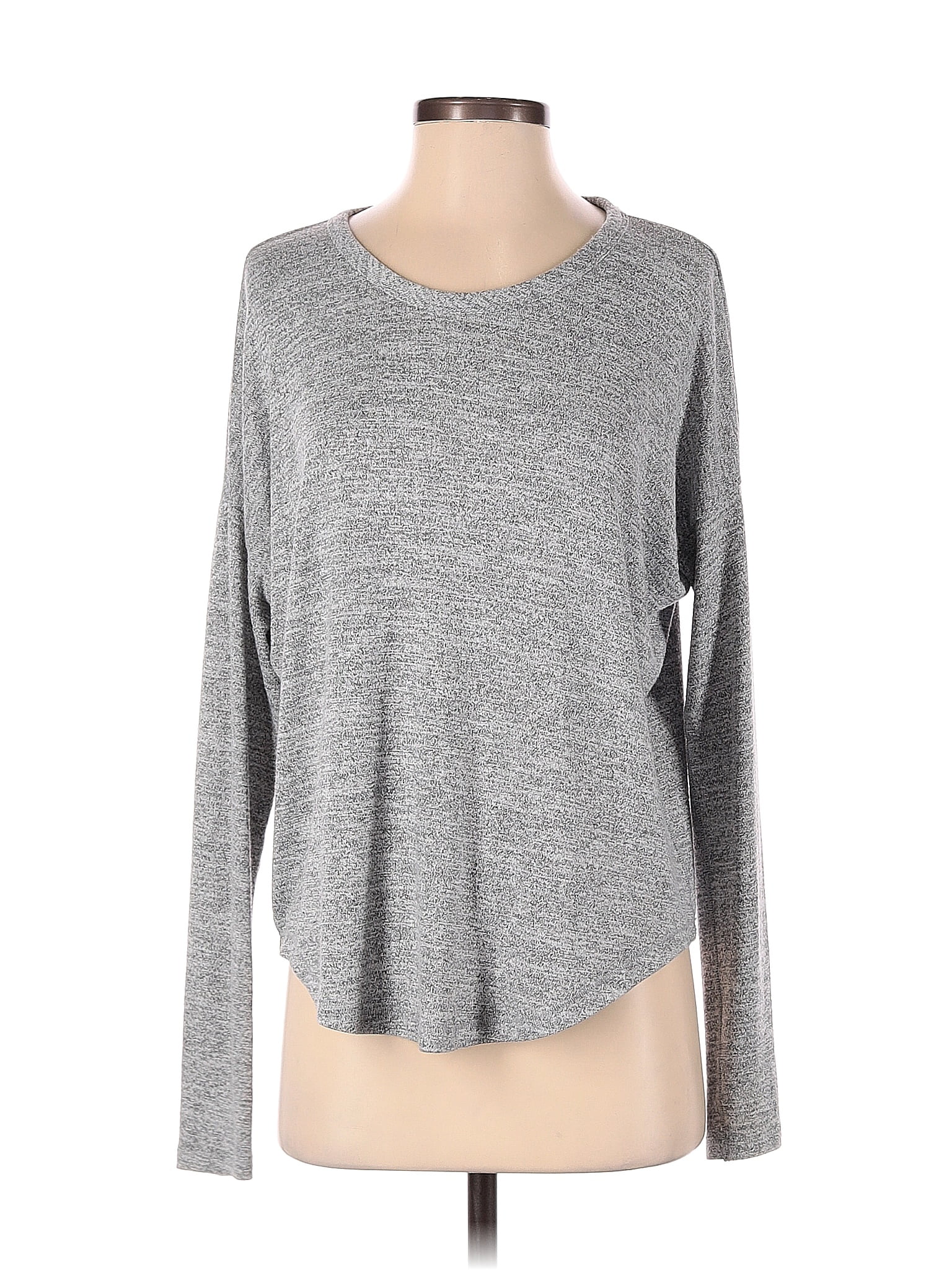 Rag & Bone Color Block Marled Gray Long Sleeve Top Size S - 82% off ...