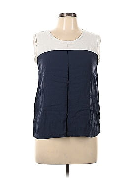 Buttons Sleeveless Blouse (view 1)