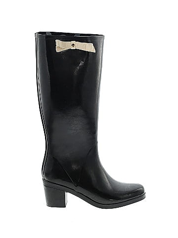 Kate spade 2024 black rain boots