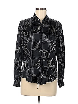 Liz Claiborne Collection Long Sleeve Silk Top (view 1)