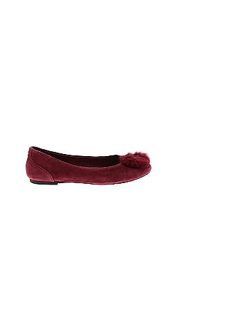 Michael kors burgundy clearance flats