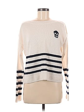 Cashmere sweater outlet with skulls