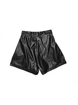 PrettyLittleThing Faux Leather Shorts (view 2)