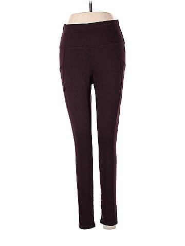 Maurices Maroon Burgundy Leggings Size M - 31% off