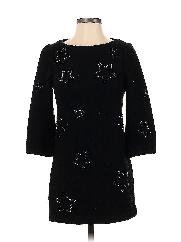 Ochirly Stars Black Casual Dress Size S - photo 1