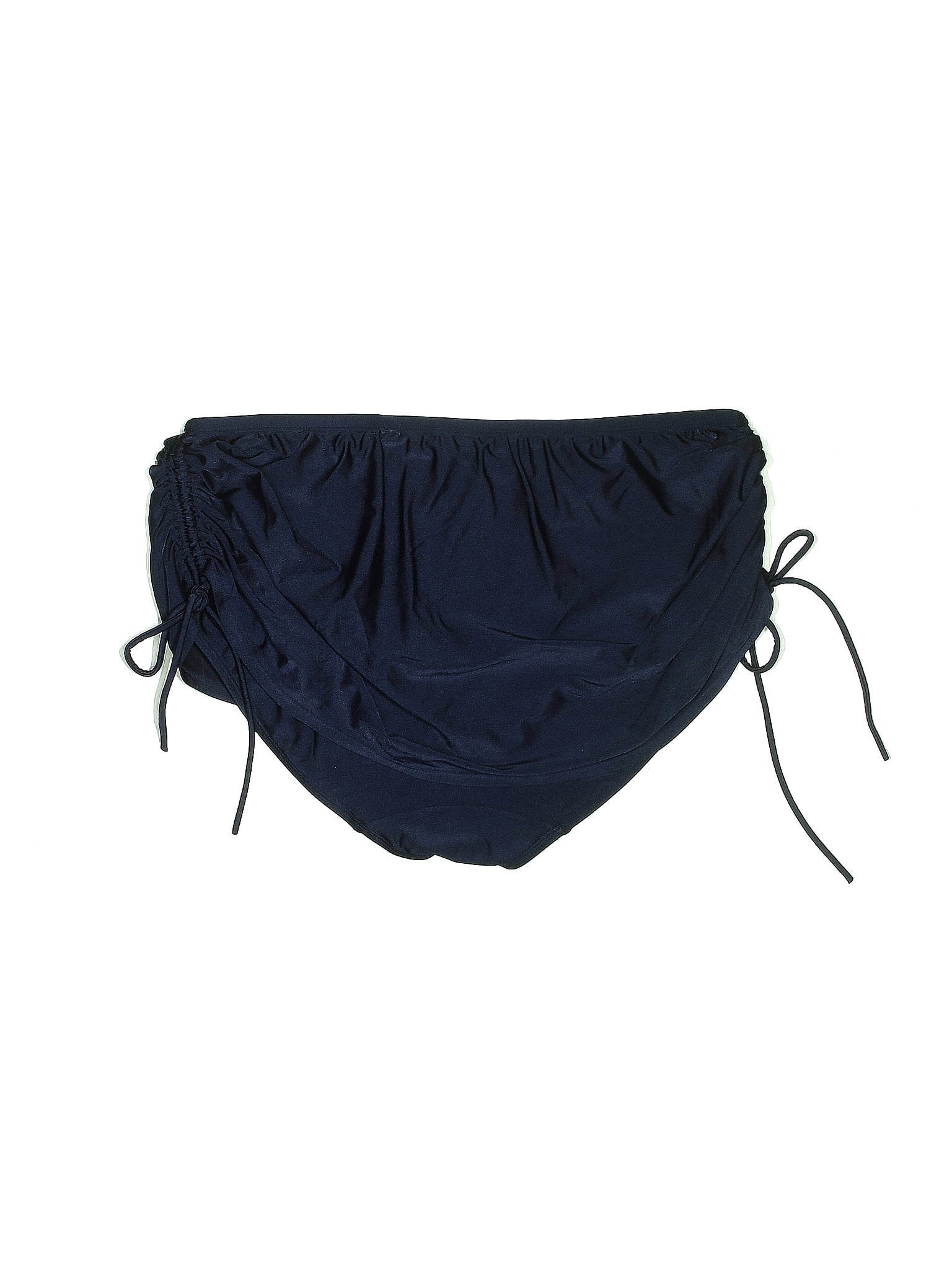 Swim by Cacique Solid Navy Blue Swimsuit Bottoms Size 18 (Plus