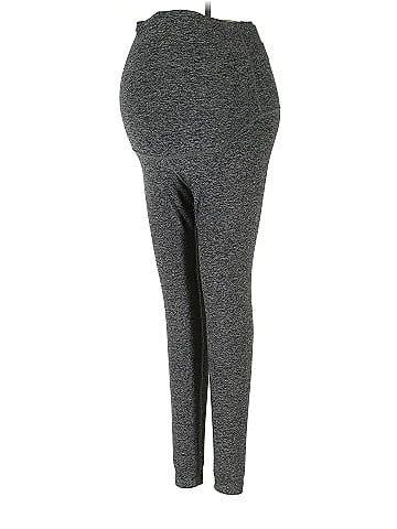 Beyond the Bump by Beyond Yoga Solid Black Leggings Size XS (Maternity) -  62% off