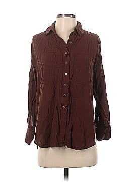 MNG Long Sleeve Button-Down Shirt (view 1)