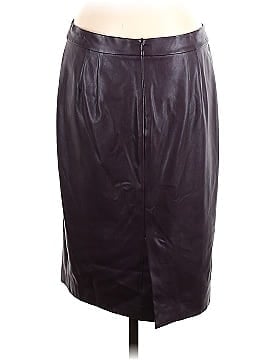 Bar III Faux Leather Skirt (view 2)