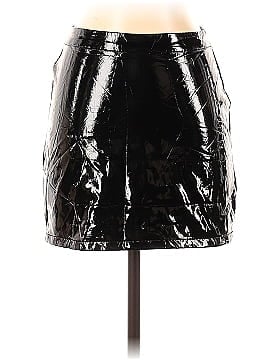 Honey Punch Faux Leather Skirt (view 1)