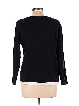 Alfred Dunner Long Sleeve Henley (view 2)