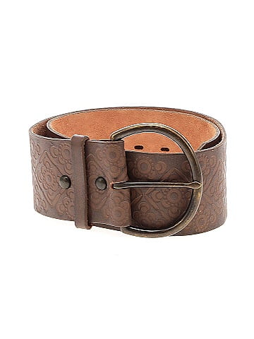 Gap leather clearance belt