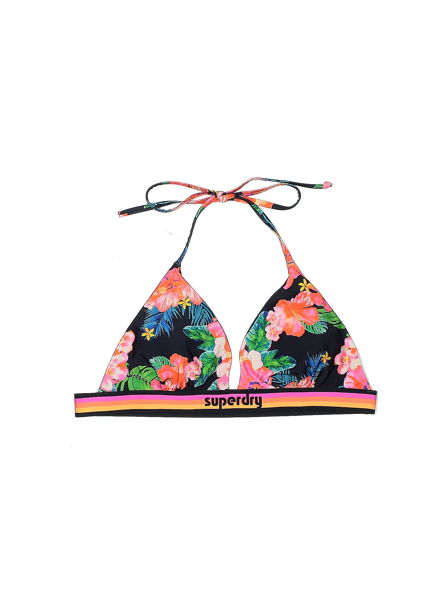 Superdry Tie Dye Recycled Bikini Top - Women's Womens Swimwear