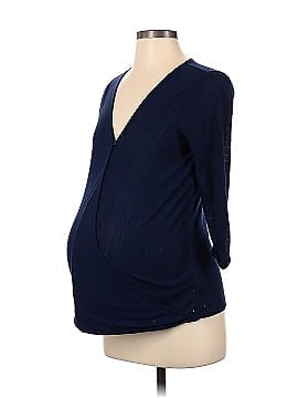 Jessica Simpson Maternity Long Sleeve Top (view 1)