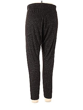 LC Lauren Conrad 100% Rayon Floral Black Casual Pants Size L - 70% off