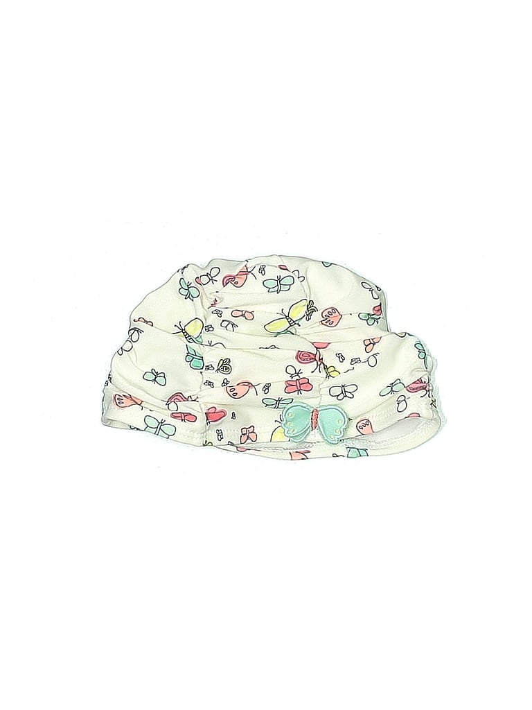 Pre-owned Gymboree Babies' Beanie Hat In White