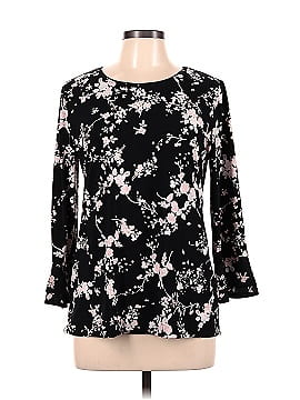 Karl Lagerfeld Paris Long Sleeve Blouse (view 1)