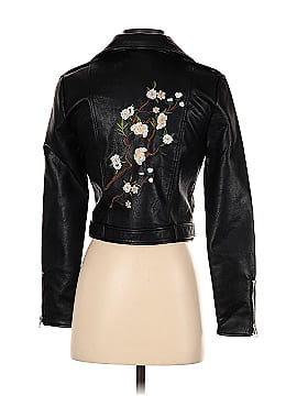 Romeo & Juliet Couture Faux Leather Jacket (view 2)
