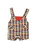 Unbranded Yellow Overall Shorts 6-9 MO / 9 MO - photo 1