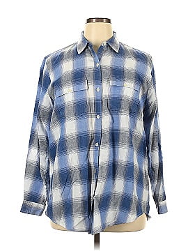 Gap Long Sleeve Button-Down Shirt (view 1)