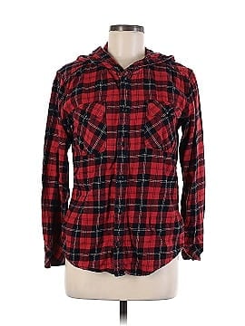 TNA Long Sleeve Button-Down Shirt (view 1)