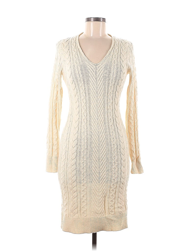 Ann Taylor Ivory Casual Dress Size XS - photo 1