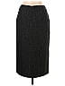 Lana Marled Tweed Chevron-herringbone Gray Casual Skirt Size 15 - photo 2