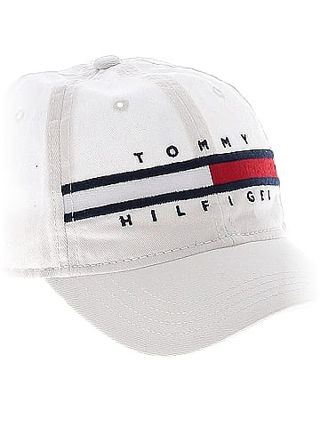 Tommy hilfiger white baseball hot sale cap