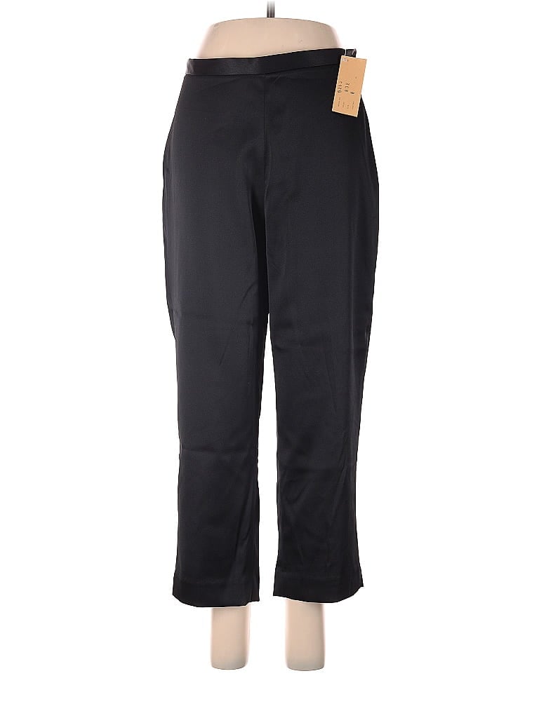 British Khaki Casual Pants In Black