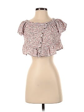 Sky and Sparrow Short Sleeve Blouse (view 1)