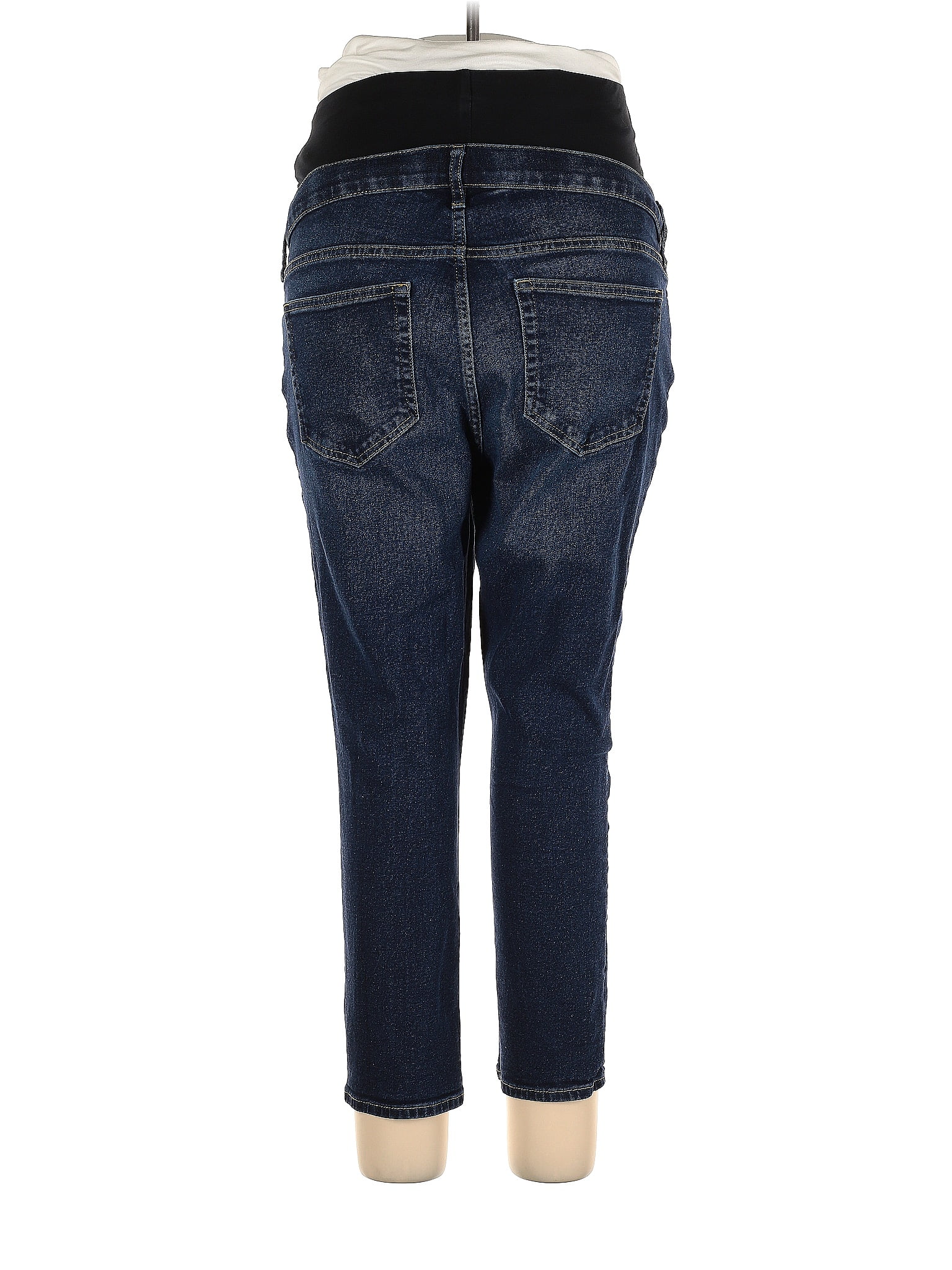 Gap Solid Blue Jeans Size 14 - 70% off