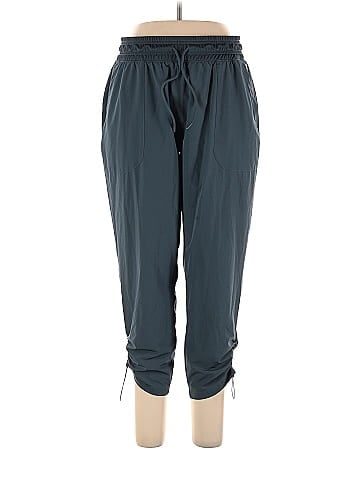 Apana Solid Blue Casual Pants Size XL - 70% off