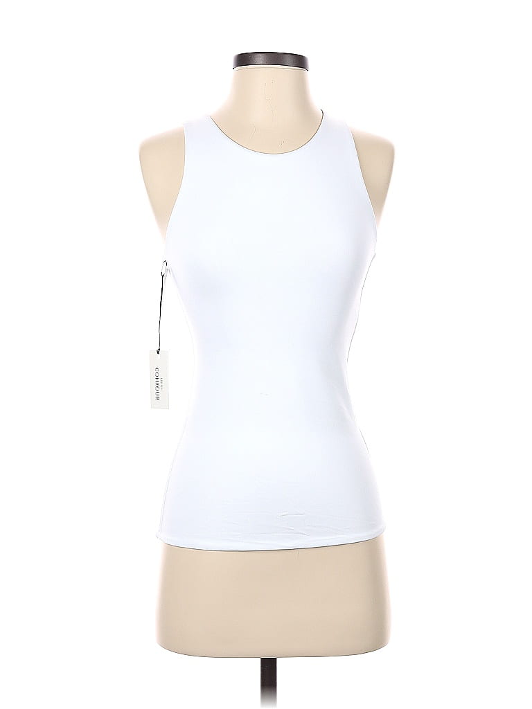 Babaton Solid White Tank Top Size S 64 off ThredUp