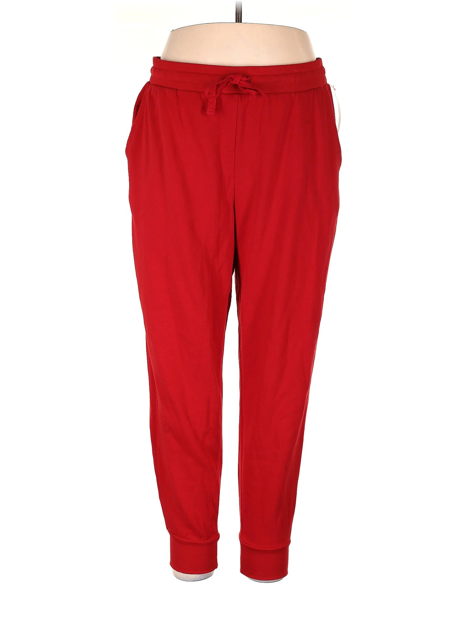colsie Solid Red Sweatpants Size XL - 25% off