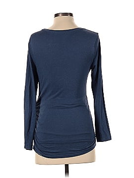 Isabel Maternity Long Sleeve Henley (view 2)