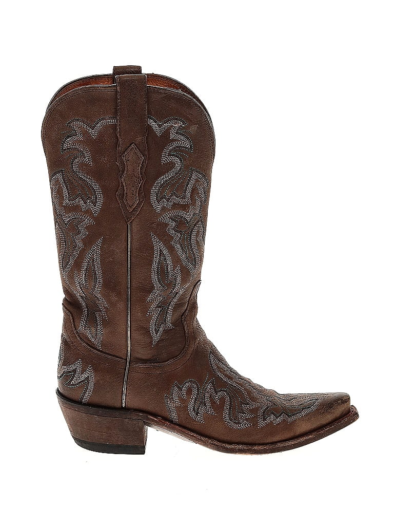 Lucchese Brown Boots Size 6 1/2 79 off ThredUp