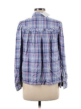 The Shirt by Rochelle Behrens, Tops, The Shirt By Rochelle Behrens Plaid  Button Down