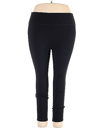 Fabletics Solid Black Active Pants Size 4X (Plus) - 45% off