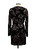 Fraiche by J Jacquard Damask Brocade Black Casual Dress Size L - photo 2