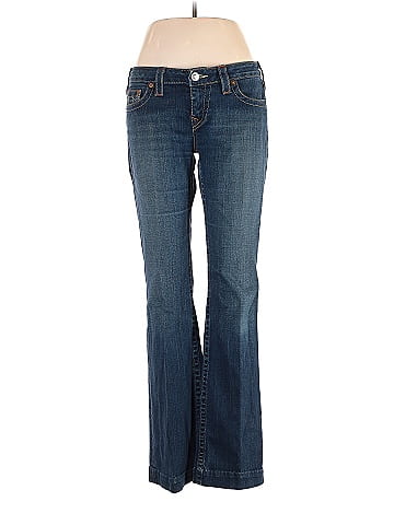 True Religion Solid Blue Jeans 31 Waist - 87% off