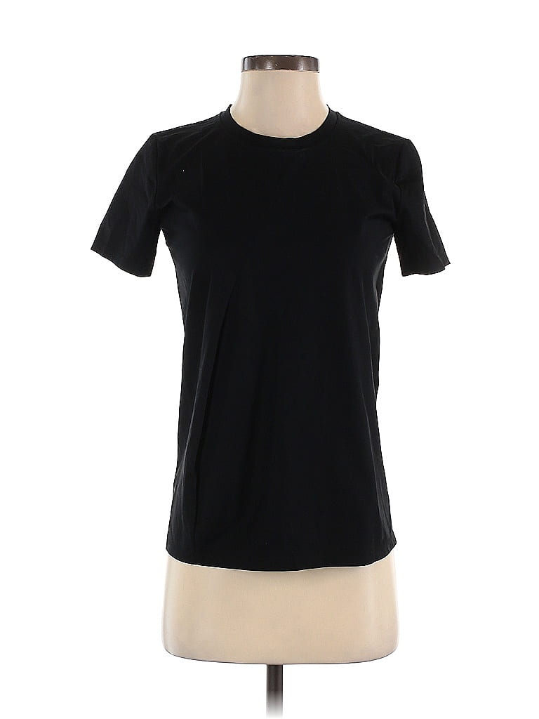 Calvin Klein Solid Black Short Sleeve T-Shirt Size S - photo 1