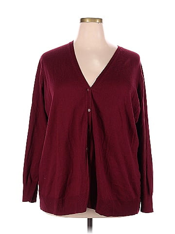 Old navy 2025 burgundy cardigan