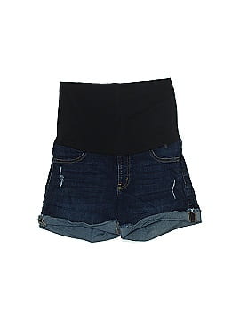 Just Black Denim Shorts (view 1)