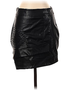 Amaryllis Faux Leather Skirt (view 1)